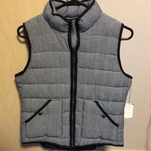 B&W Patterned Vest